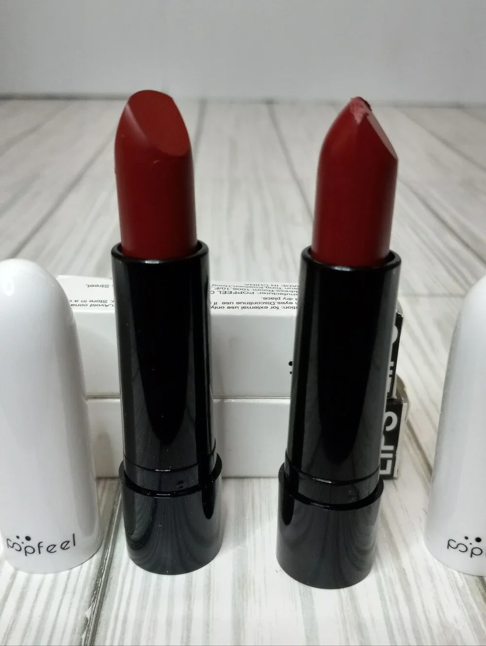 Popfeel Velvety Matte Deep Burgundy Lipsticks LB05